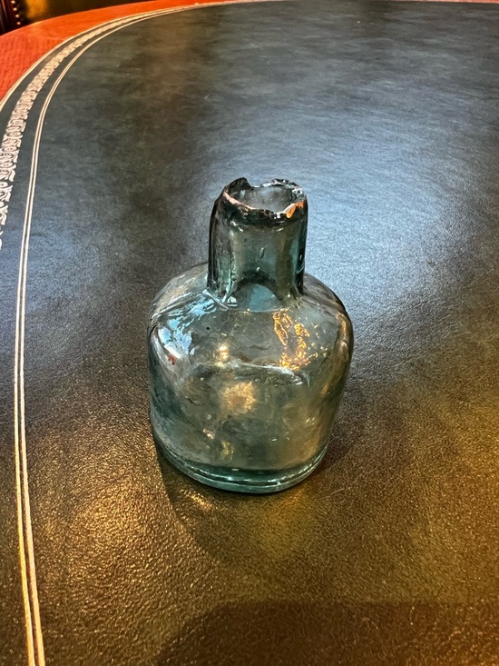 Other - Antique Vintage Victorian Glass Inkwell